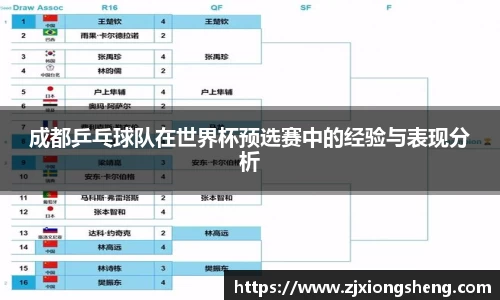 成都乒乓球队在世界杯预选赛中的经验与表现分析
